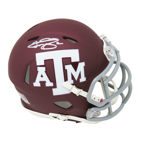 Johnny Manziel // Texas A&M Aggies // Signed Riddell Speed Mini