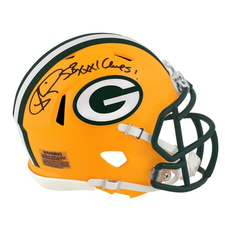 Andre Rison // GB Packers // Signed Riddell Speed Miniw/SB XXXI Champs