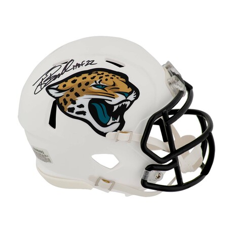 Tony Boselli // JAX Jaguars // Signed 2024 Alt. White Riddell Speed Mini