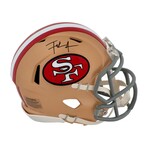Frank Gore // SF 49ers // Signed Throwback Riddell Speed Mini