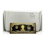 2003 $ 2 Federal Reserve 4 Ounce Silver Gold colored Bar