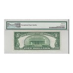 1934 A STAR $ 5 Silver Certificate LOW SERIAL NUMBER # 675