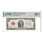 1928 G $ 2 Legal Tender Note PMG 65 EPQ # 090