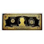 2003 $ 2 Federal Reserve 4 Ounce Silver Gold colored Bar