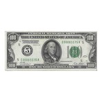 1928 $ 100 Federal Reserve # 5 Richmond CU Redeemable in Gold # 575