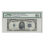 1934 A STAR $ 5 Silver Certificate LOW SERIAL NUMBER # 675
