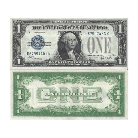 1928 B  $ 1 Silver Certificate