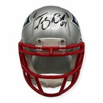 Tedi Bruschi // NE Patriots // Signed Speed Mini Helmet
