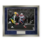 Rhamondre Stevenson // NE Patriots // Signed Photo + Framed // Tiff