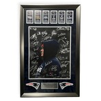 NE Patriot Greats // 28 Signatures // Signed Photo + Framed