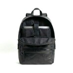 26 Premium Leather Backpack // Black