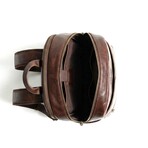 26 Premium Leather Backpack // Brown