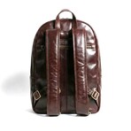 26 Premium Leather Backpack // Brown