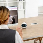 EBO Air 2 Plus Family Companion Robot (Lunar White)