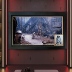 Kenny Baker // Signed R2-D2 & Yoda Dagobah - Framed Display