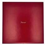 Baccarat Crystal + Sterling Silver Torsade Necklace // 16"-18" // Midnight Blue + Mist Gray + Silver