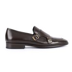 Bovina Buckle Loafer // Dark Brown (US: 7)