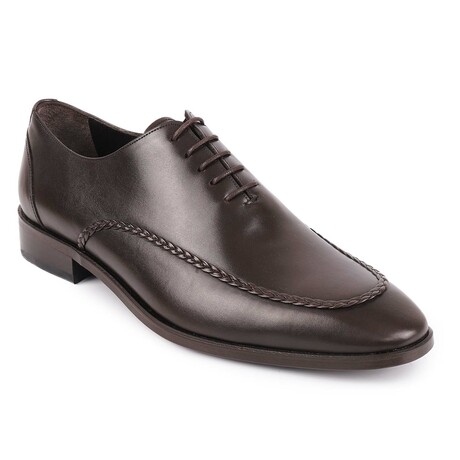 Frisco Braided Oxford // Dark Brown (US: 7)