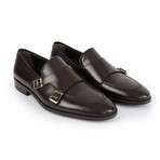 Bovina Buckle Loafer // Dark Brown (US: 7)