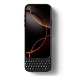 MetaKey Keyboard for iPhone 17 Pro Max (Orange)