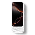 MetaKey Keyboard for iPhone 17 Pro Max (Orange)