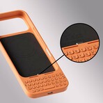 MetaKey Keyboard for iPhone 17 Pro Max (Orange)