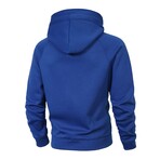 Full Zip Utility Hoddie // Blue (S)