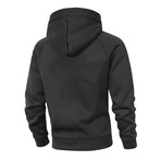 Full Zip Utility Hoddie // Black (S)