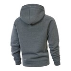 Full Zip Utility Hoddie // Dark Grey (XS)