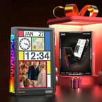 10.1" WiFi 6 Digital Picture Frame & Smart Desk Display (Black)