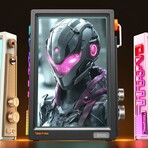 10.1" WiFi 6 Digital Picture Frame & Smart Desk Display (Black)