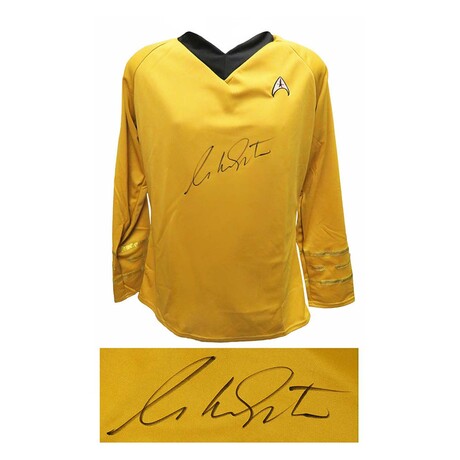 William Shatner // Signed 'Star Trek' - Captain Kirk Uniform Costume Shirt