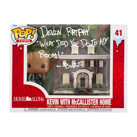 Devin Ratray // Signed 'Home Alone' - Kevin With McCallister Home Funko Pop #41