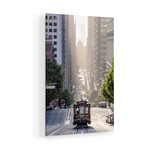 Cable Car, San Francisco, California, USA Print on Acrylic Glass by Matteo Colombo (16"H x 24"W x 0.25"D)