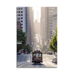 Cable Car, San Francisco, California, USA Print on Acrylic Glass by Matteo Colombo (16"H x 24"W x 0.25"D)