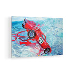 Ferrari No. 21 Print on Acrylic Glass by Marcello Petisci (24"H x 16"W x 0.25"D)
