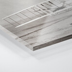 1903 Wright Brothers' Plane Taking Off At Kitty Hawk North Carolina USA Print on Acrylic Glass by Vintage Images (24"H x 16"W x 0.25"D)