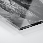 Drakkar B&W Print on Acrylic Glass by Sebastien Del Grosso (16"H x 24"W x 0.25"D)