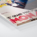 Grandprix Automobile Monaco 1933 Print on Acrylic Glass by Vintage Apple Collection (16"H x 24"W x 0.25"D)