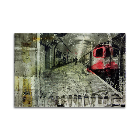 Goodbye BabyPrint on Acrylic Glass by DB Waterman (24"H x 16"W x 0.25"D)