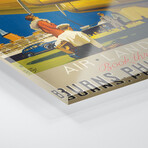 Art Travel Print on Acrylic Glass by Vintage Apple Collection (16"H x 24"W x 0.25"D)