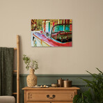 Classic Chevrolet Corvette Print on Acrylic Glass by Philippe Hugonnard (24"H x 16"W x 0.25"D)