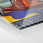 Budapest Grand Prix, 1936 Print on Acrylic Glass by Vintage Apple Collection (16"H x 24"W x 0.25"D)