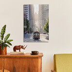 Cable Car, San Francisco, California, USA Print on Acrylic Glass by Matteo Colombo (16"H x 24"W x 0.25"D)