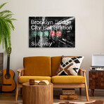 NYC Subway Station I Print on Acrylic Glass by Luke Wilson (24"H x 16"W x 0.25"D)