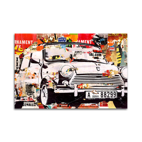 Dude, Where's My Mini? Print on Acrylic Glass by Michiel Folkers (24"H x 16"W x 0.25"D)