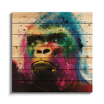 Gorilla by Patrice Murciano (26"H x 26"W x 1.5"D)