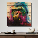 Gorilla by Patrice Murciano (26"H x 26"W x 1.5"D)