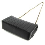 Chanel // Leather Mademoiselle Chain Shoulder Bag // Black // Pre-Owned