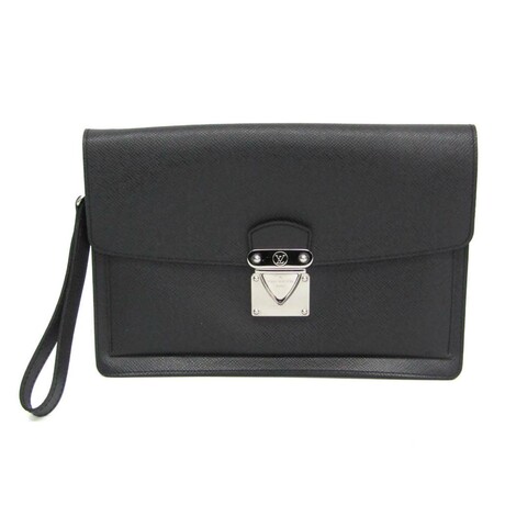 Louis Vuitton // Taiga Leather Clutch Bag // Ardoise // Pre-Owned